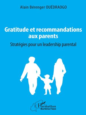 cover image of Gratitude et recommandations aux parents